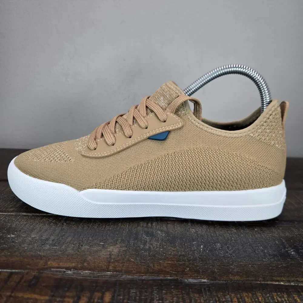 Vessi Weekend 1.5 Sneaker Womens Size 8 Waterproof Shoes Oak Brown White